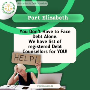 Debt review support in Port Elizabeth with a list of registered debt counsellors to help manage financial challenges